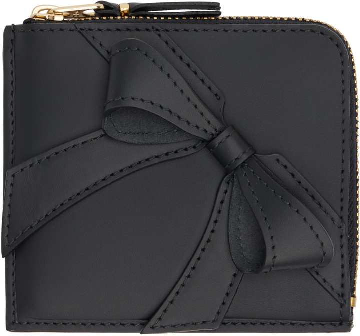 Photo: COMME des GARÇONS WALLETS Black Big Bow Wallet