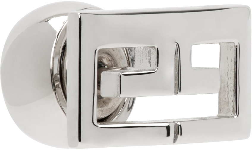 Givenchy Silver 2G Earrings