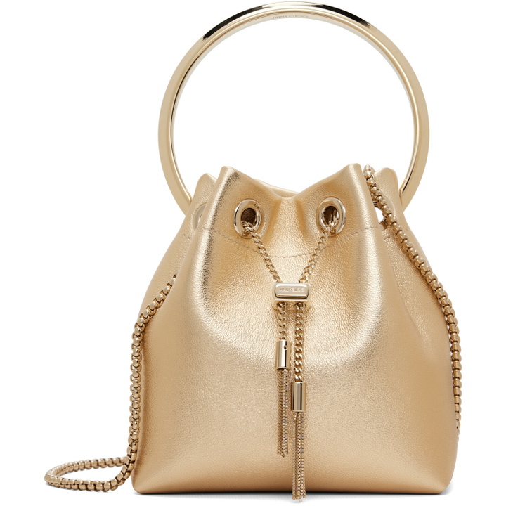 Photo: Jimmy Choo Gold Bon Bon Bag