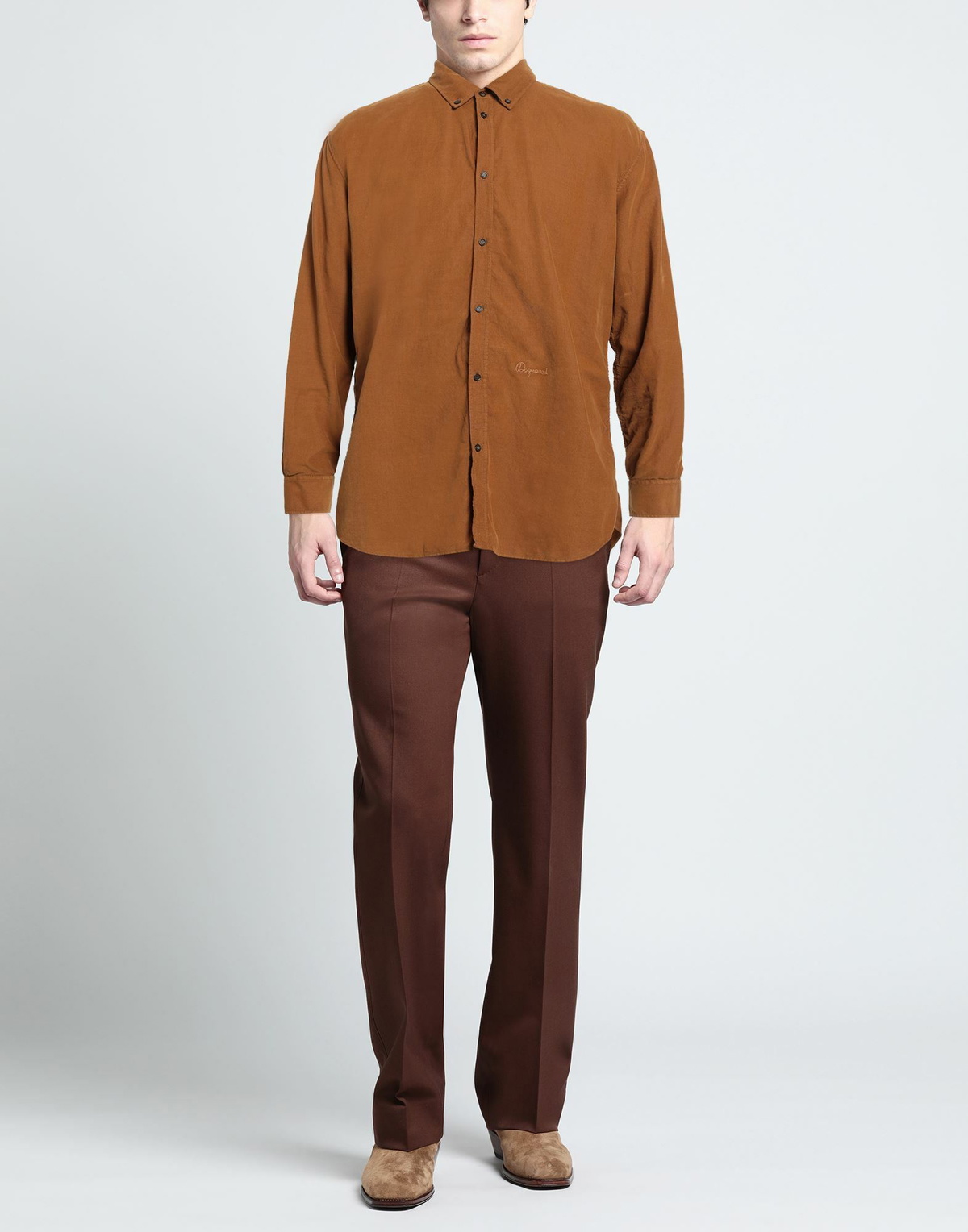 Dsquared2 Mens Shirt Camel