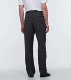 The Row - Elijah straight-leg silk-blend georgette pants