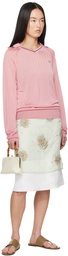Wales Bonner Green Triumph Embroidered Midi Skirt