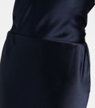 Dorothee Schumacher Sense Of Shine silk-blend satin slip skirt