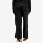DONNI. Women's Sweater Cargo Pants in Jet