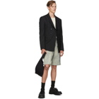 Homme Plisse Issey Miyake Off-White MC June Network Check Shorts