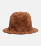 Magda Butrym Crochet cotton bucket hat