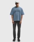 Axel Arigato Link Washed Tee Blue Mens Shortsleefe