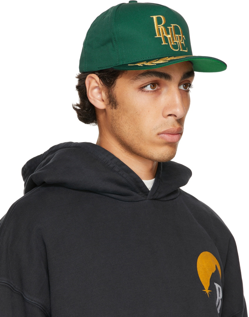 Rhude Green Podium Cap