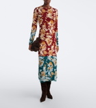La DoubleJ Coven jacquard cotton-blend midi dress