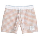 Thom Browne Women's Tweed Shorts in Orange