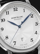 Montblanc - Star Legacy Automatic 42mm Stainless Steel and Alligator Watch, Ref. No. 128681