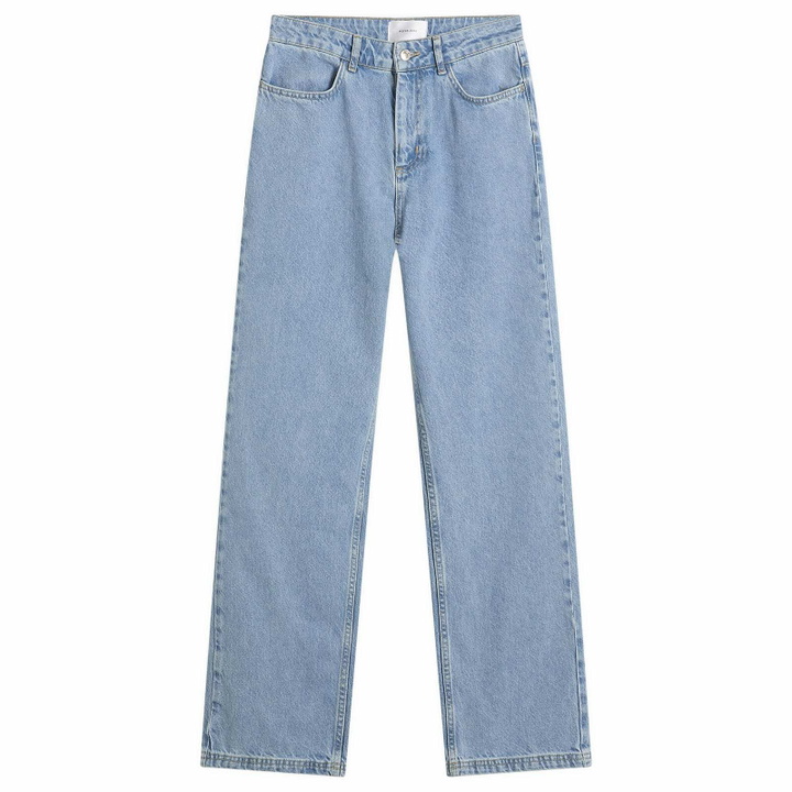 Photo: Hosbjerg Women's Bailey Denim Pants in Light Blue