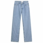 Hosbjerg Women's Bailey Denim Pants in Light Blue