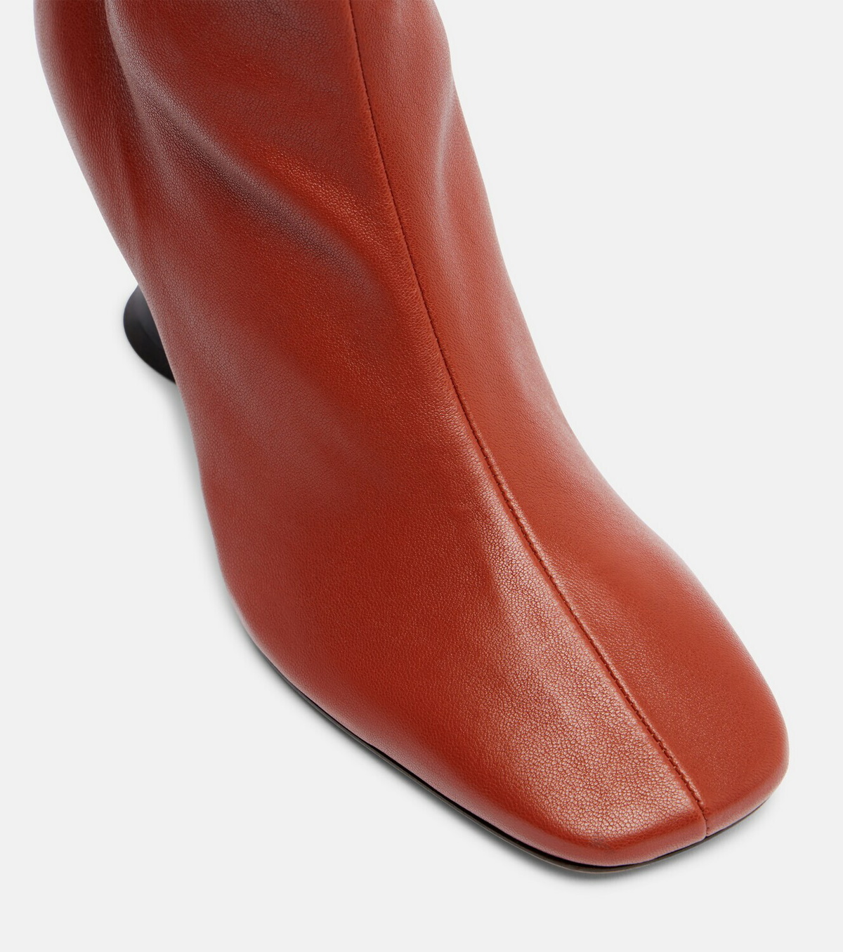 Dries Van Noten 75 leather ankle boots
