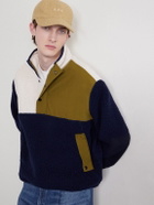 A.P.C. - Charlie Logo-Embroidered Wool Baseball Cap - Neutrals