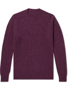 Anderson & Sheppard - Shetland Wool Sweater - Purple