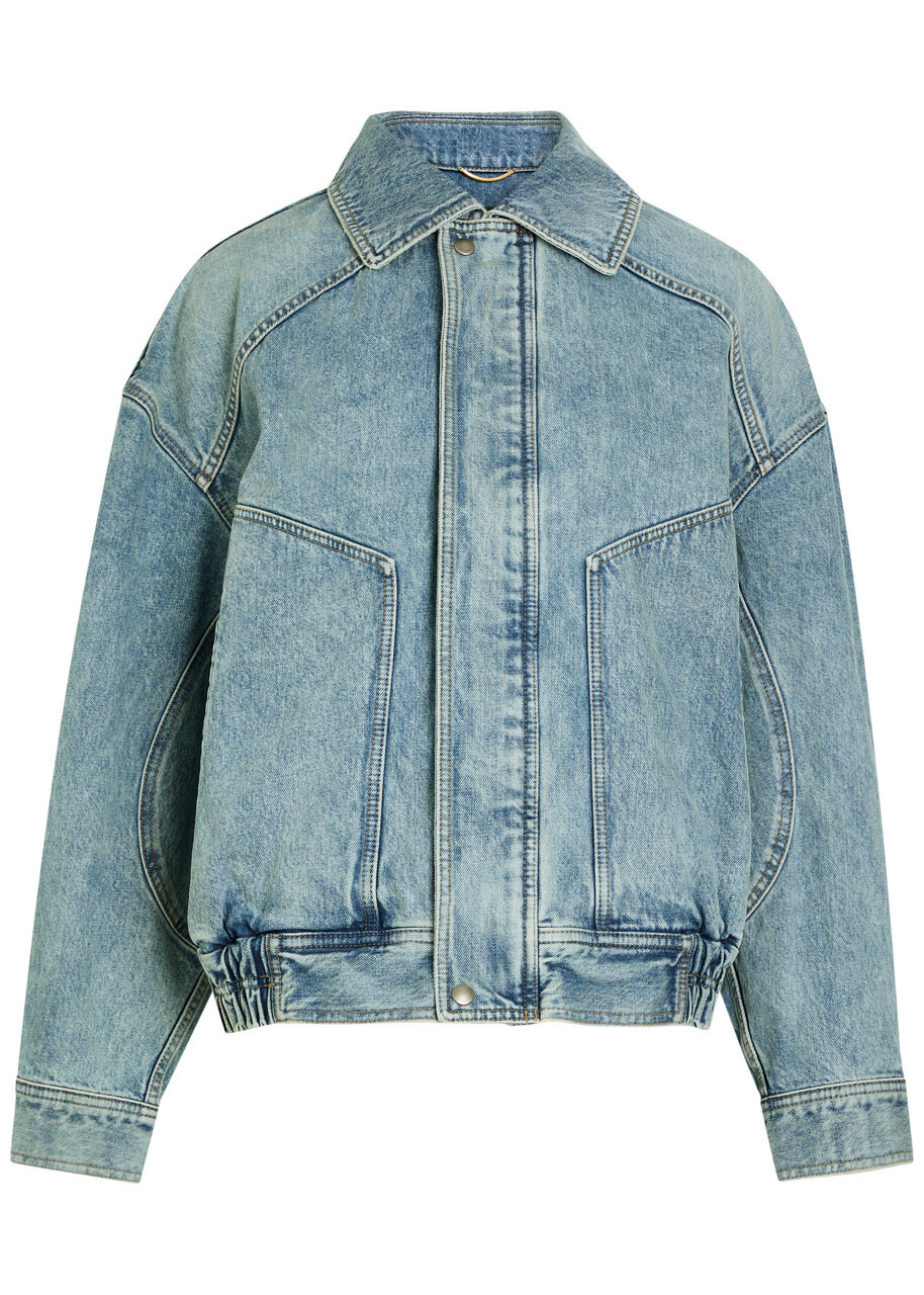 Saint Laurent Panelled Denim Jacket
