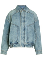 Saint Laurent Panelled Denim Jacket