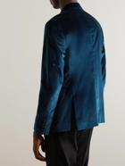 Paul Smith - Slim-Fit Cotton-Velvet Tuxedo Jacket - Blue