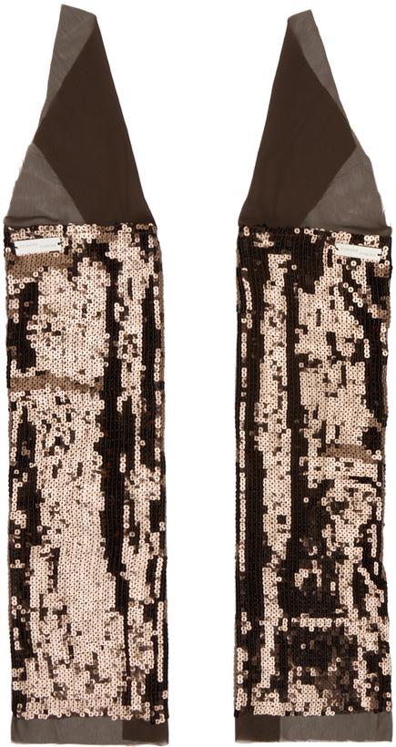 Photo: Edward Cuming Brown Sequinned Socks