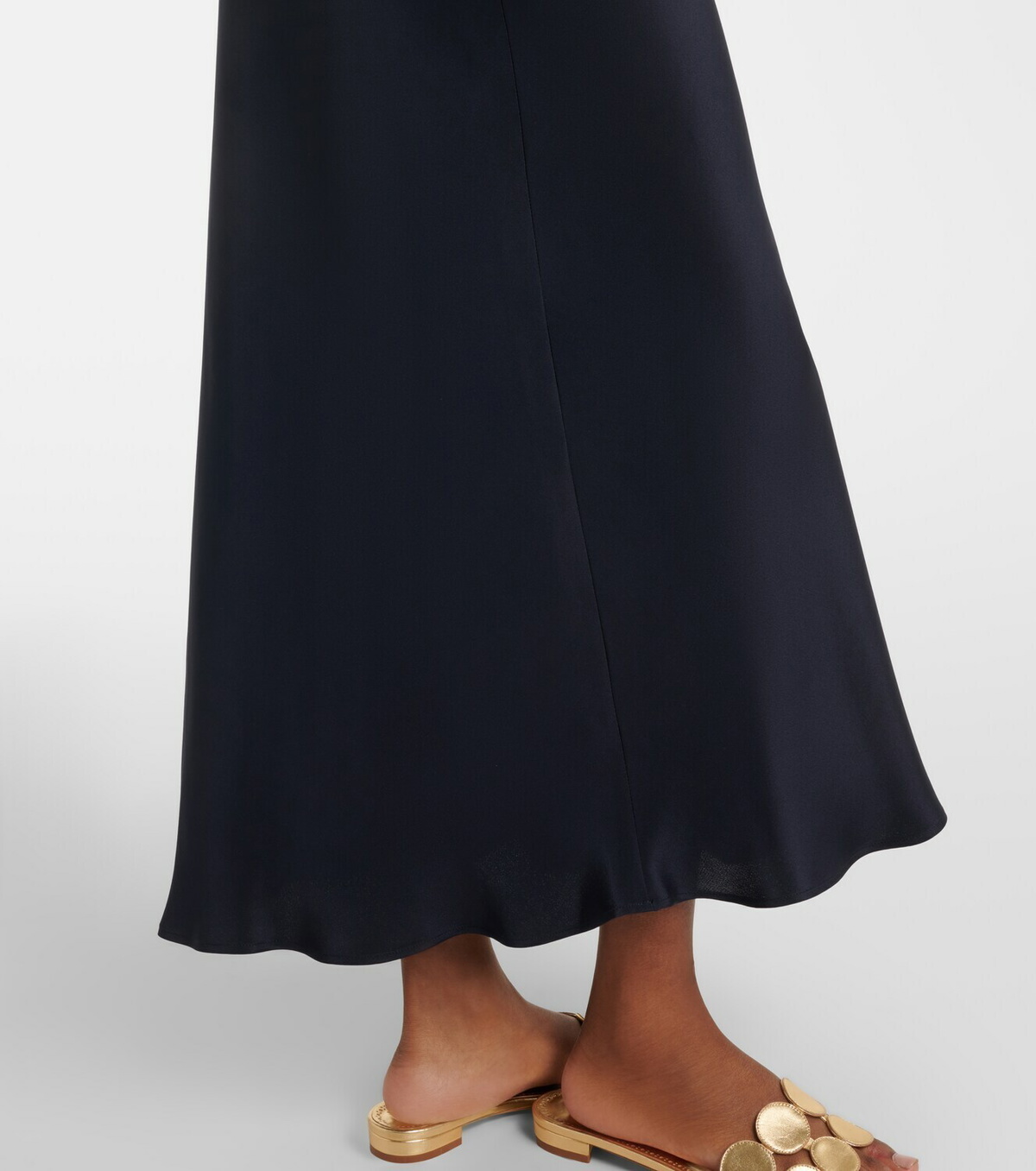 Max Mara Sospiro silk satin maxi skirt