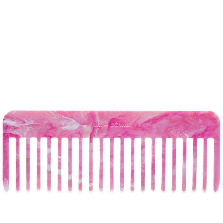 Photo: Re=Comb Recycled Plastic Hair Comb in Flamingo