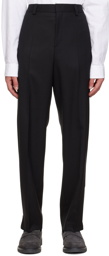 Hugo Black Zip Trousers