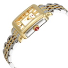Michele Deco Madison Quartz Silver Dial Two-tone Ladies Watch MWW06T000147