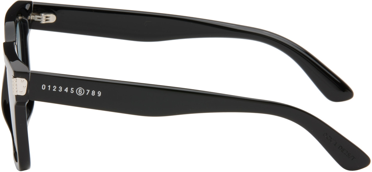 MM6 Maison Margiela Black 15 Sunglasses