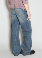 Lanvin Baggy Twisted Jeans