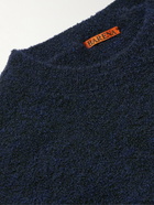 Barena - Textured Merino Wool Sweater - Blue