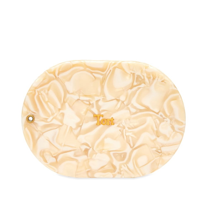 Photo: Tort Women's Jaya Mirror in Marbled Butter