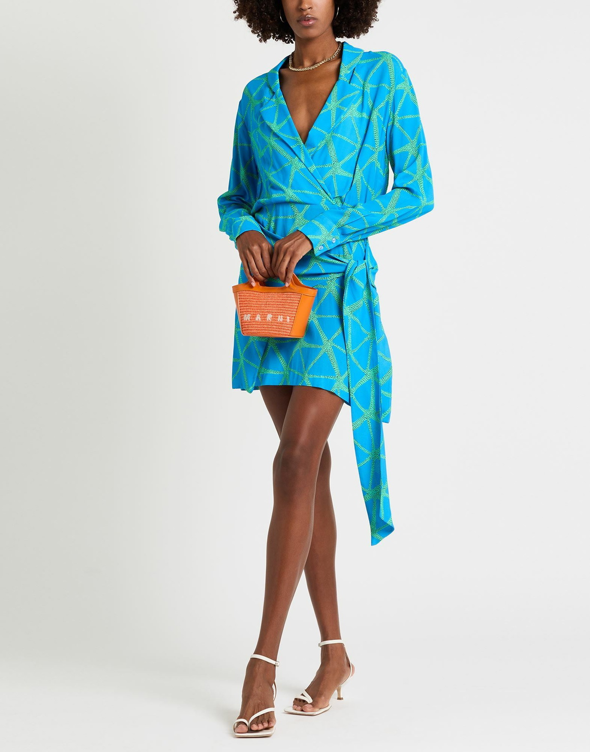 Jijil Womens Mini dress Azure