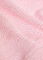 Hunza G Square-neck Crinkle Swimsuit - Light Pink - One Size