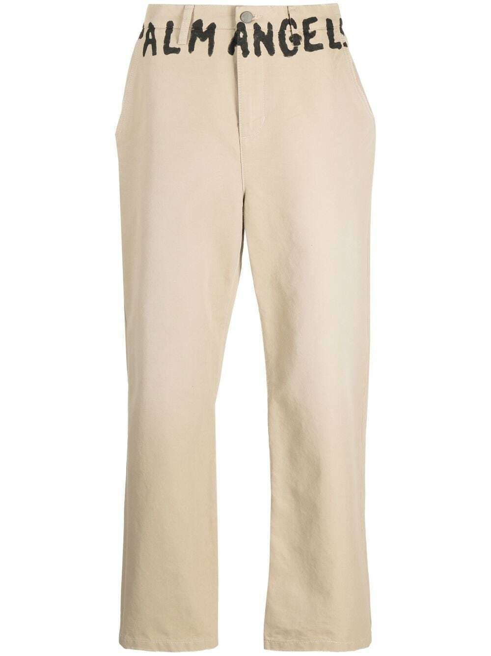 PALM ANGELS - Cotton Trousers Palm Angels