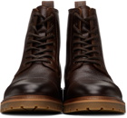 Belstaff Leather Alperton Lace-Up Boots