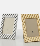 L'Objet Maxime gold-plated metal picture frame