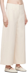 Cawley Off-White Grace Trousers