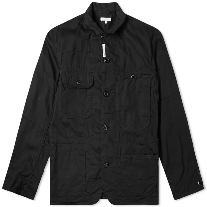 Photo: Engineered Garments Logger Flat Twill Jacket Black