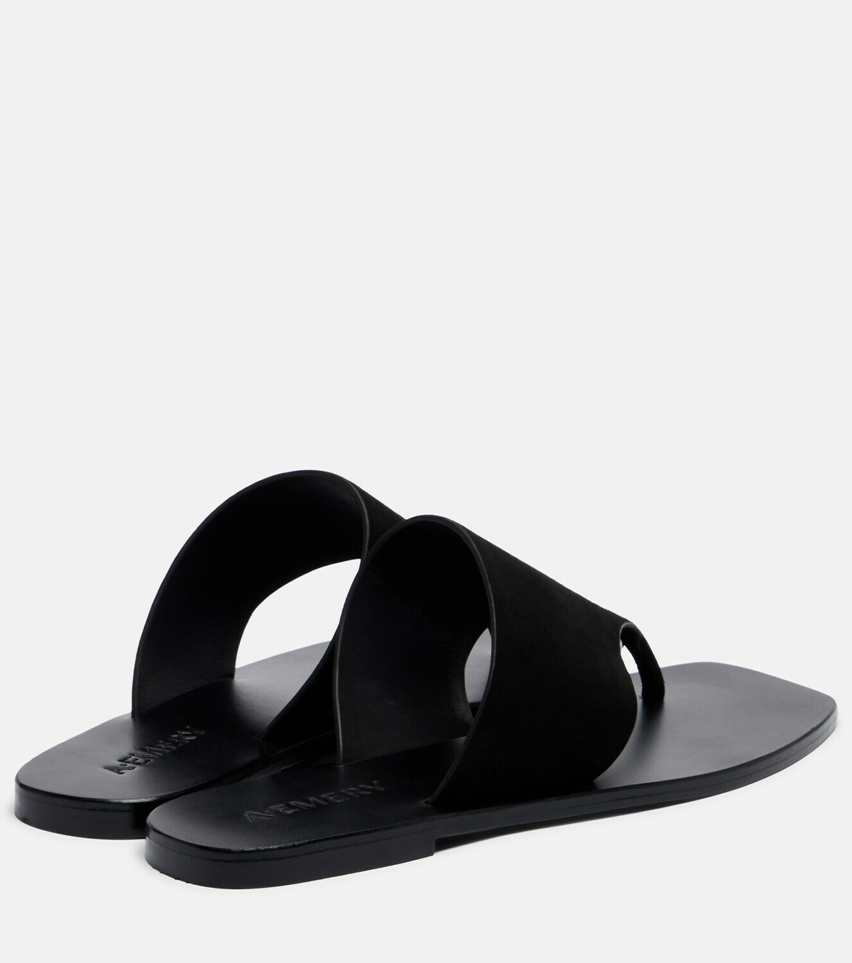 A.Emery Paton suede thong sandals