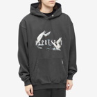 Represent Men's Swan Hoodie in Off Black