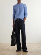 Slowear - Slim-Fit Ribbed Wool Sweater - Blue