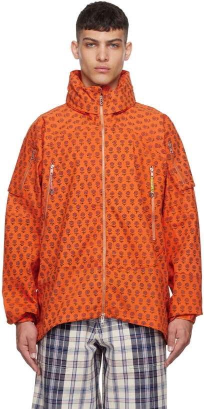 Photo: Gentle Fullness Orange Organic Cotton Jacket