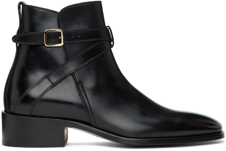 Photo: TOM FORD Black Leather Rochester Boots