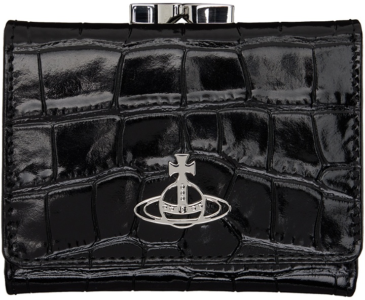 Photo: Vivienne Westwood Black Small Frame Wallet