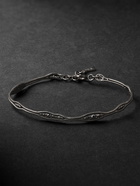 Fernando Jorge - Fluid Black Rhodium-Plated Diamond Bracelet