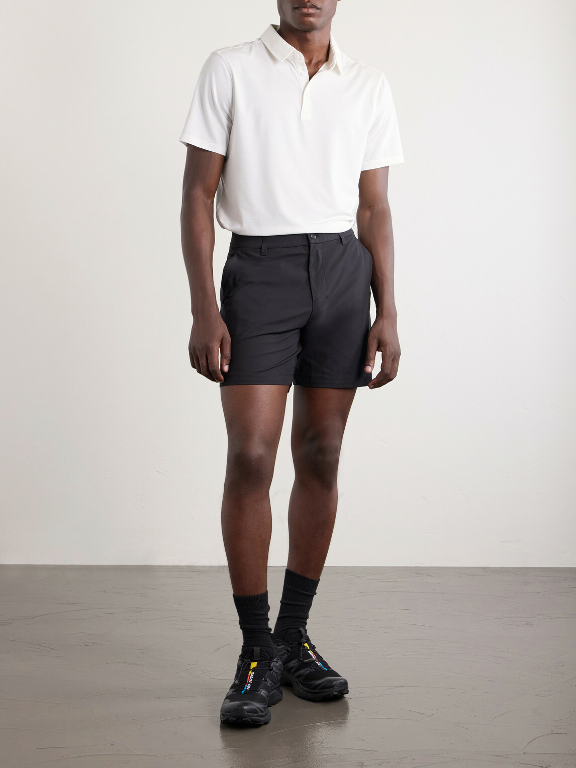 Lululemon - ABC Straight-Leg Warpstreme™ Shorts - Black
