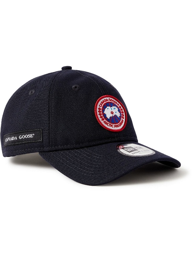 Photo: Canada Goose - New Era Logo-Appliquéd Cotton-Twill Baseball Cap