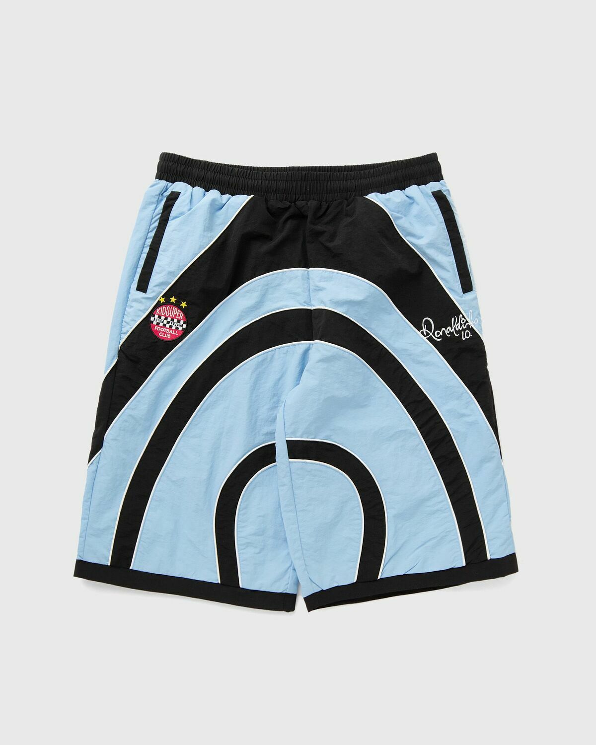 Kid Super Studios X Ronaldinho Capri Black/Blue Casual Shorts
