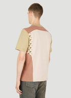 Rgenerated Moon Panel T-Shirt in Beige